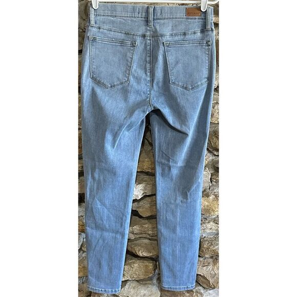 Women's Light Wash Judy Blue Pull on Skinny Fit Jeans Size 9/29 - Picture 5 of 6